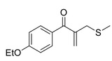 1-对乙氧苯基-2-甲基硫甲基丙-2-烯-1-酮/1-(4-ethoxyphenyl)-2-(methylthiomethyl)prop-2-en-1-one/ 2104090-26-6/化学当当/易