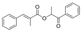 1-oxo-1-phenylpropan-2-yl (E)-2-methyl-3-phenylacrylate/2055970-42-6//化学当当/易物当当