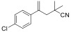 (4-对氯苯基)-2,2-二甲基戊-4-烯腈/4-(4-chlorophenyl)-2,2-dimethylpent-4-enenitrile/1809403-35-7/化学当当/易物当当
