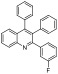 2-(3-氟苯基)-3,4-二苯基喹啉/2-(3-fluorophenyl)-3,4-diphenylquinoline/2724258-30-2/化学当当/易物当当