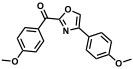 (对甲氧苯基)(4-对甲氧基苯基恶唑基-2-)甲基酮/(4-methoxylphenyl)(4-(4-methoxylphenyl oxazol)-2-yl)methanone/1367214-42-
