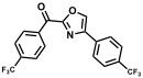 (对三氟甲基苯基)(4-对三氟甲基苯基恶唑基-2-)甲基酮/(4-trifluoromethyl)(4-(4-trifluoromethyl phenyloxazol)-2-yl)methanone/