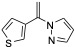 1-[1-(噻吩-3-基)乙烯基]吡唑/1-(1-(thiophen-3-yl)vinyl)-1H-pyrazole/1071874-58-2/化学当当/易物当当