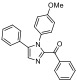 [1-(4-甲氧基苯基)-5-苯基咪唑-2-基]苯基甲酮/(1-(4-methoxyphenyl)-5-phenyl-1H-imidazol-2-yl)(phenyl)methanone/188513