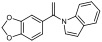 1-[1-(苯并[d][1,3]二氧杂环戊熳-5-基)乙烯基]吲哚/1-(1-(benzo[d][1,3]dioxol-5-yl)vinyl)-1H-indole/2708218-54-4/化学当当/