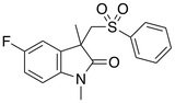 5-氟-1,3-二甲基-3-((苯磺酰基)甲基)吲哚啉-2-酮/5-Fluoro-1,3-dimethyl-3-((phenylsulfonyl)methyl)indolin-2-one/ 15884