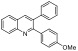 2-(4-甲氧基苯基)-3-苯基喹啉/2-(4-methoxyphenyl)-3-phenylquinoline/24667-97-8/化学当当/易物当当
