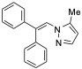 1-(2,2-二苯基乙烯基)-5-甲基吡唑/1-(2,2-diphenylvinyl)-5-methyl-1H-pyrazole/nzw 7ab/化学当当/易物当当