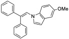 1-(2,2-二苯基乙烯基)-5-甲氧基吲哚/1-(2,2-diphenylvinyl)-5-methoxy-1H-indole/nzw 7ah/化学当当/易物当当