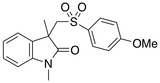 3-(((4-甲氧基苯基)磺酰基)甲基)-1,3-二甲基吲哚啉-2-酮/3-(((4-Methoxyphenyl)sulfonyl)methyl)-1,3-dimethylindolin-2-one/