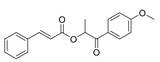 1-(4-methoxyphenyl)-1-oxopropan-2-yl cinnamate/2055970-49-3//化学当当/易物当当
