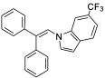 1-(2,2-二苯基乙烯基)-6-三氟甲基吲哚/1-(2,2-diphenylvinyl)-6-(trifluoromethyl)-1H-indole/nzw 7aj/化学当当/易物当当