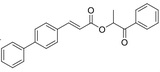 1-oxo-1-phenylpropan-2-yl (E)-3-([1,1'-biphenyl]-4-yl)acrylate/2055970-40-4//化学当当/易物当当