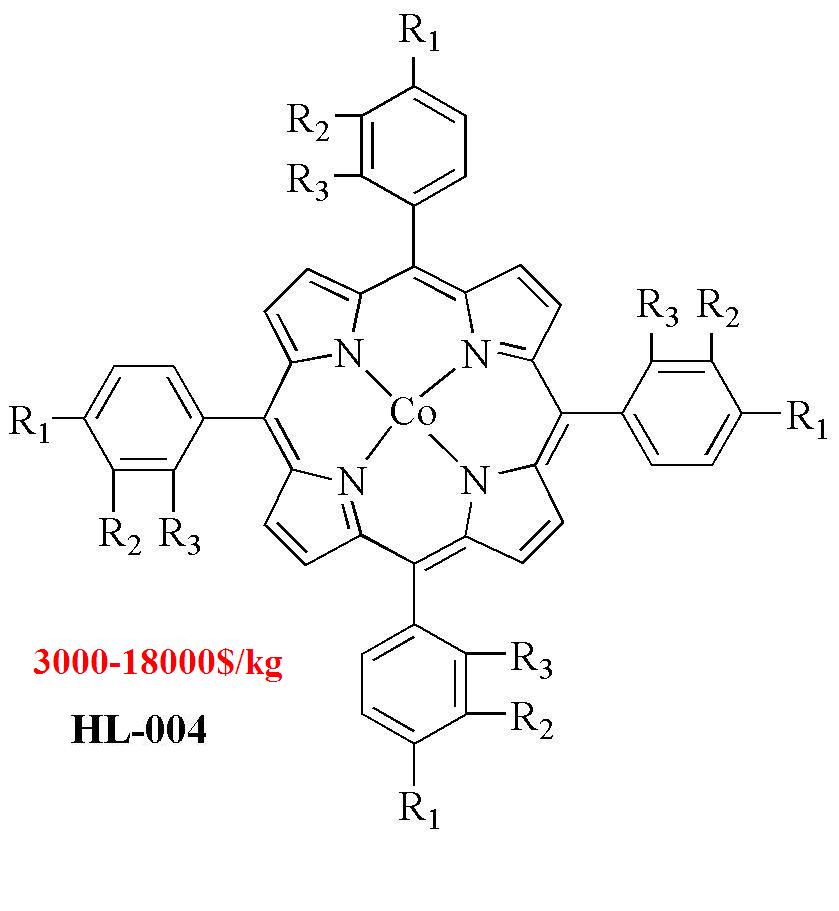 Porphyrin catalyst for PX oxidation/HL-0004/$334000/25kg