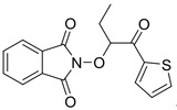 2-((1-oxo-1-(thiophen-2-yl)butan-2-yl)oxy)isoindoline-1,3-dione/2071211-96-4//化学当当/易物当当