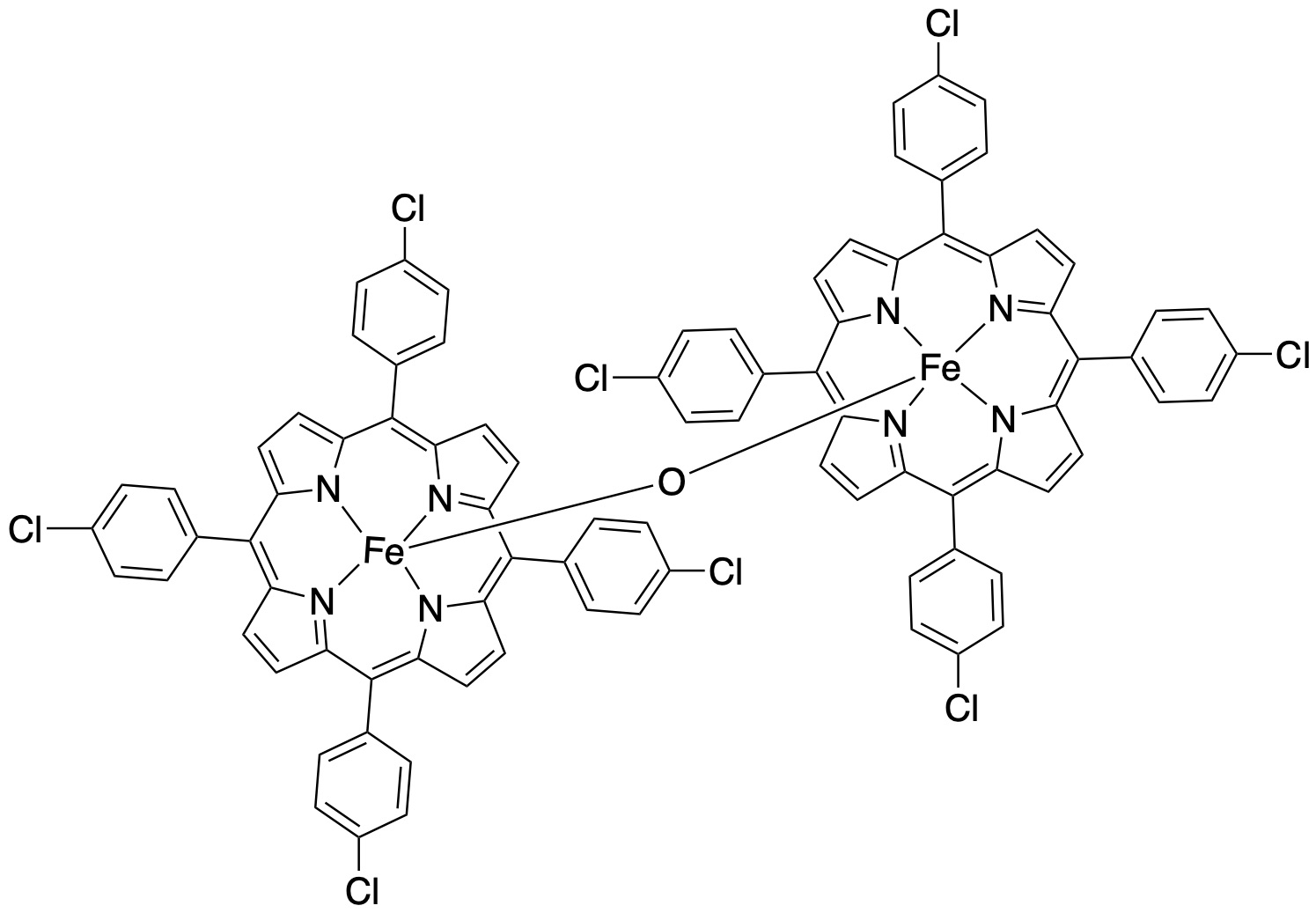 mu-Oxo-bis[tetra(4-chlorophenyl)porphinatoiron]/37191-15-4/$1075/25g