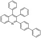 2-([1,1'-联苯]-4-基)-3,4-二苯基喹啉/2-([1,1'-biphenyl]-4-yl)-3,4-diphenylquinoline/2724258-24-4/化学当当/易物当当