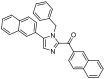 [1-苄基-5-(萘-2-基)咪唑-2-基](萘-2-基)甲酮/(1-benzyl-5-(naphthalen-2-yl)-1H-imidazol-2-yl)(naphthalen-2-yl)meth